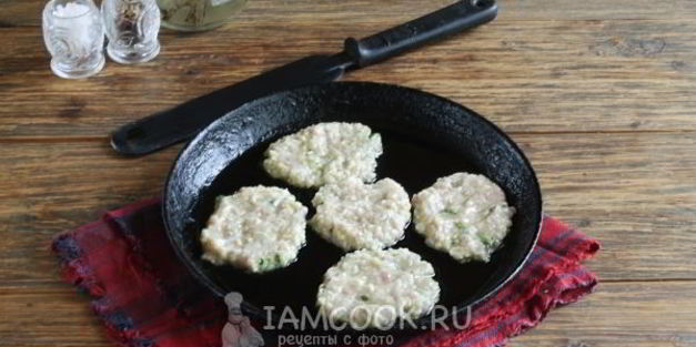 оладьи из кабачков с фаршем