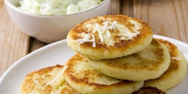 оладьи из кабачков с картофелем