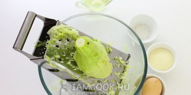 оладьи из кабачков с манкой