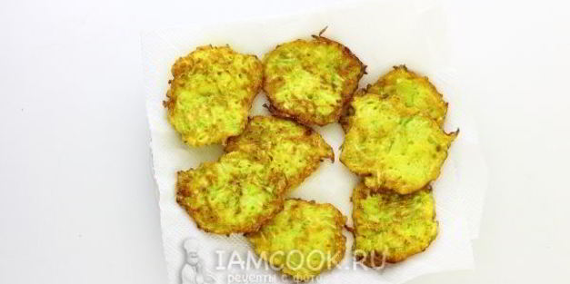 оладьи из кабачков с манкой