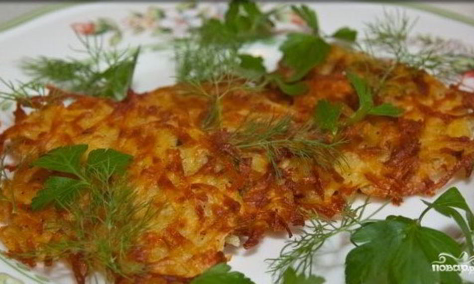 Рецепт оладьи из картофеля