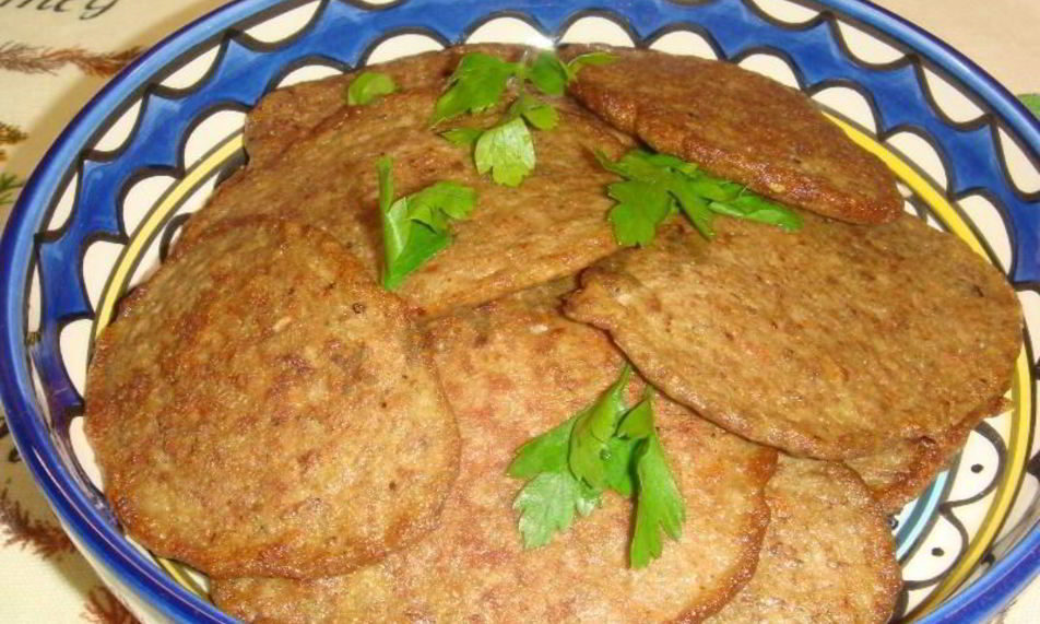 Рецепт оладьи из куриной печени