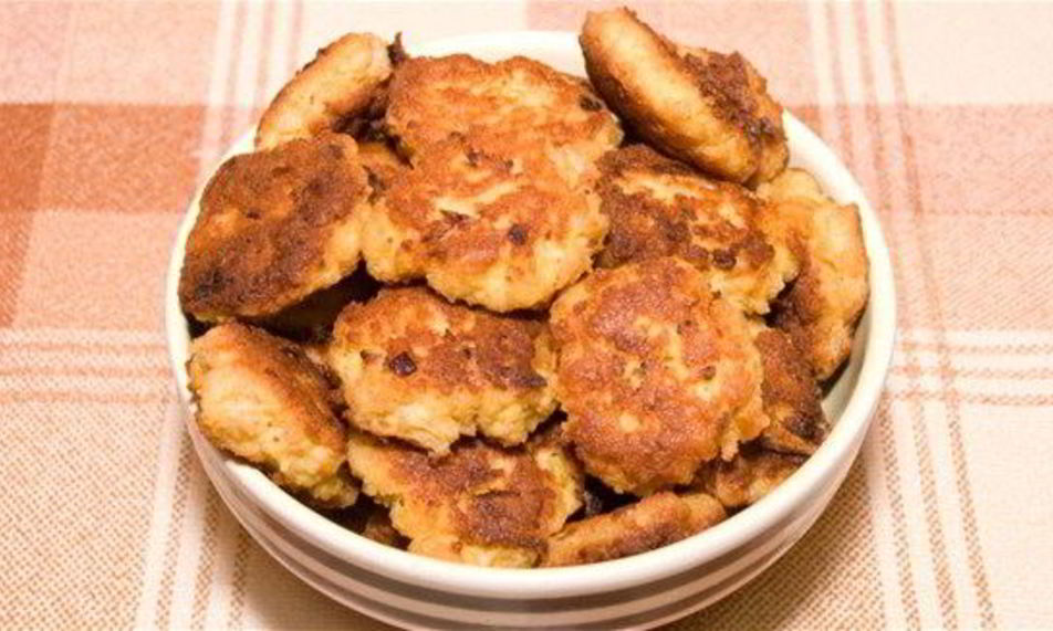 Рецепт оладьи из куриных грудок