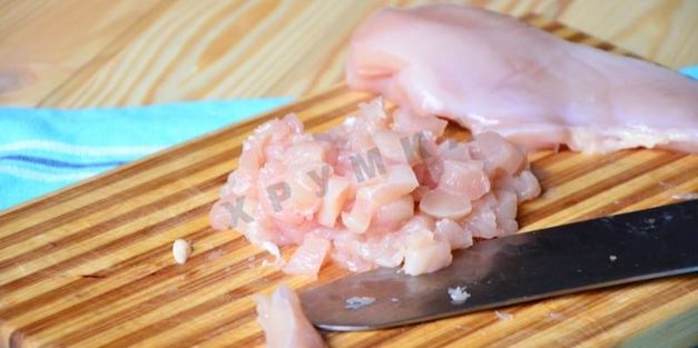 оладьи из курицы и кукурузы