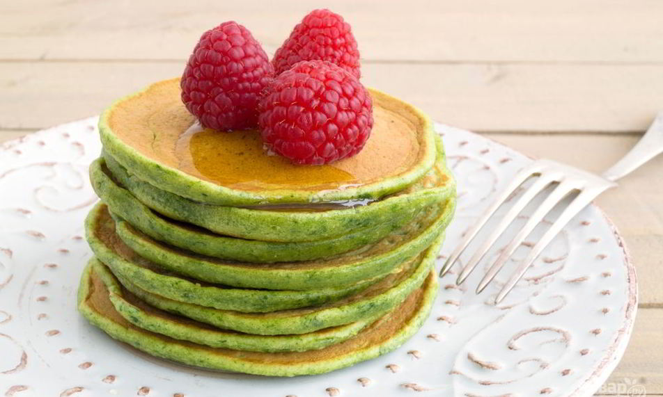 Рецепт оладьи из шпината