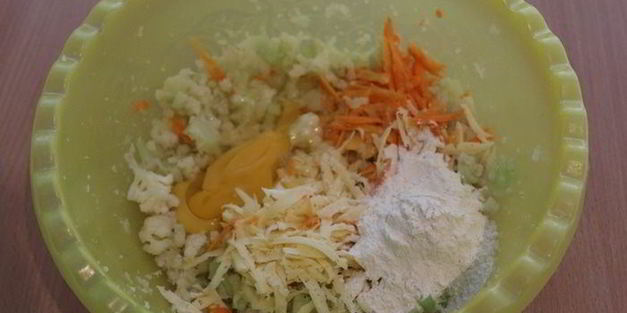 оладьи из цветной капусты