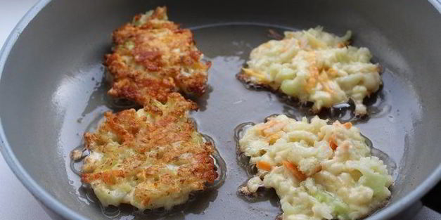 оладьи из цветной капусты