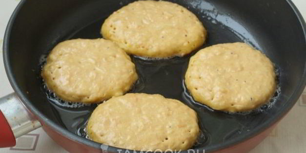 оладьи из тыквы с сыром