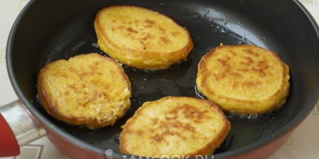 оладьи из тыквы с сыром