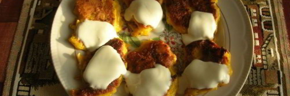 Оладьи из тыквы