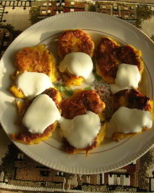 Оладьи из тыквы