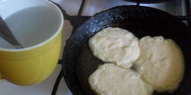 оладьи на дрожжах