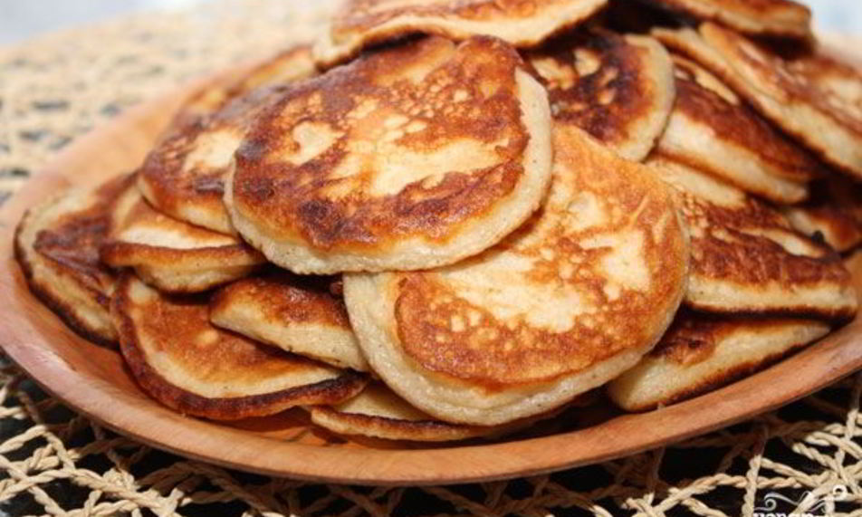 Рецепт оладьи на катыке