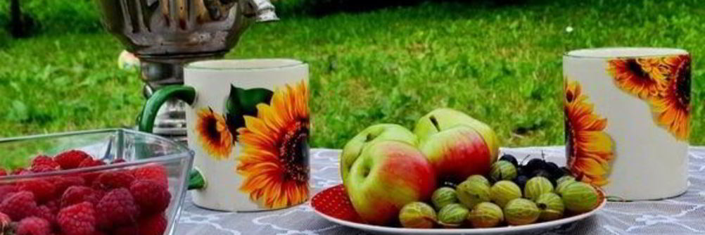 Оладьи на кефире с яблоками