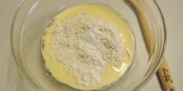 оладьи на кефире с зеленым луком