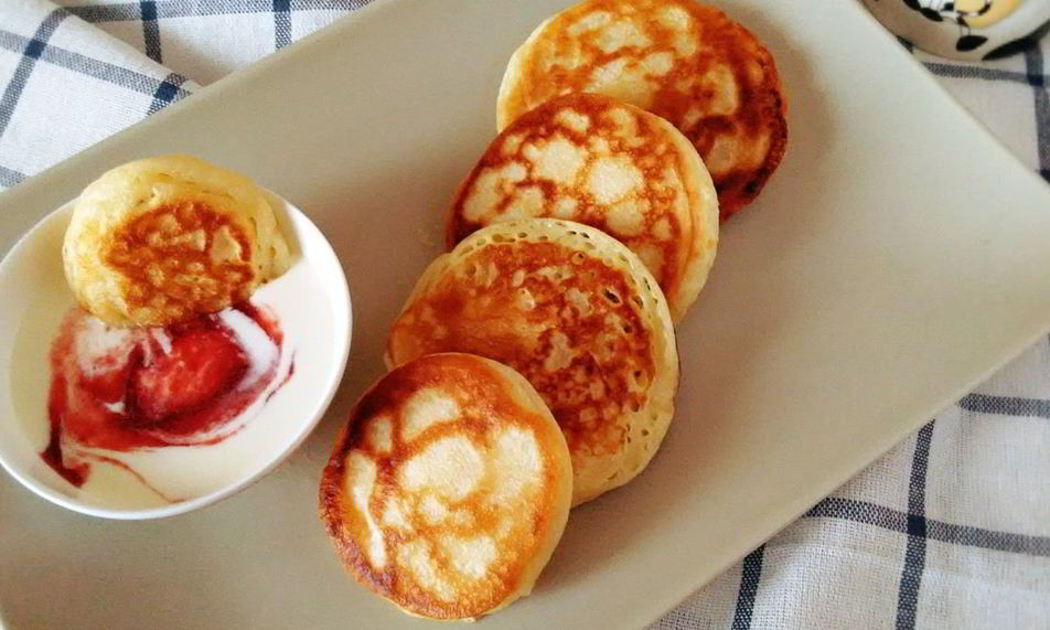 Рецепт оладьи на кефире