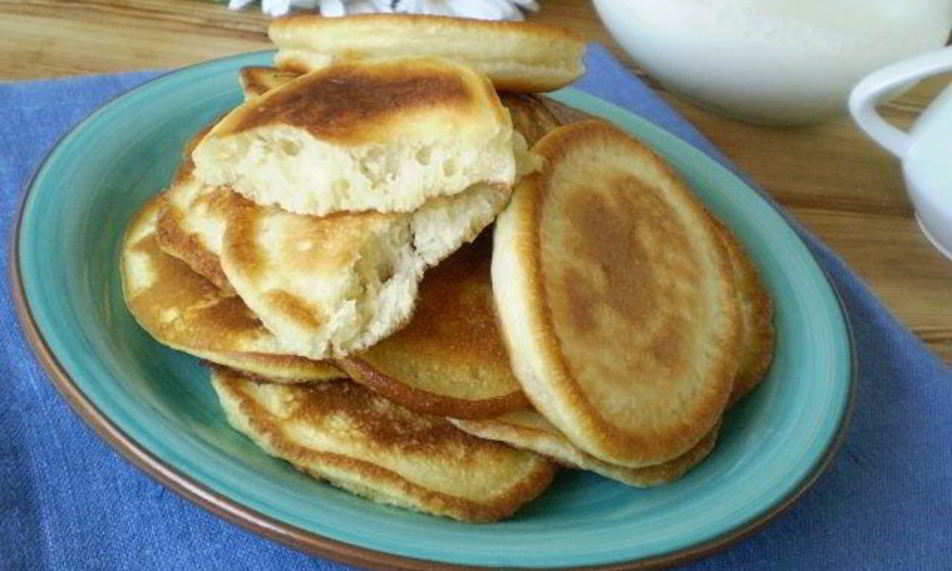 Рецепт оладьи на кислом кефире