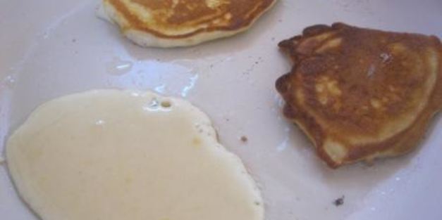 оладьи на молоке с корицей