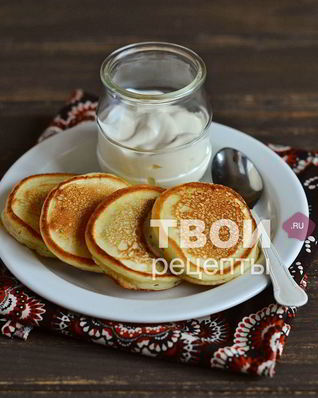 Оладьи на ряженке