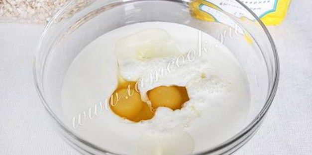 оладьи овсяные с геркулесом