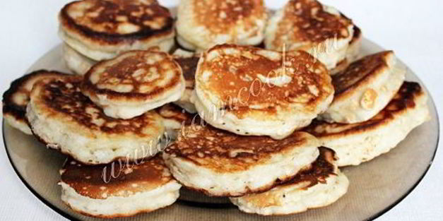 оладьи овсяные с геркулесом