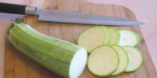 оладьи с кабачками кружками