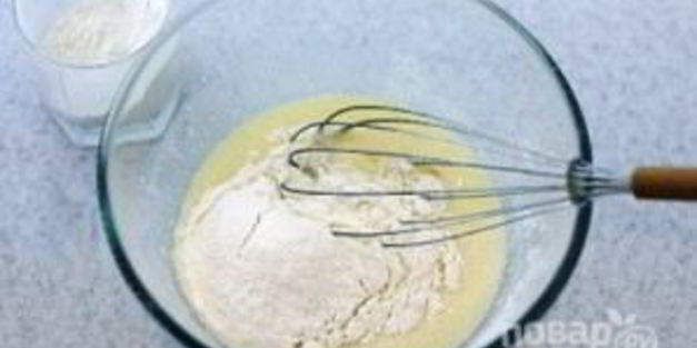 оладьи с луком