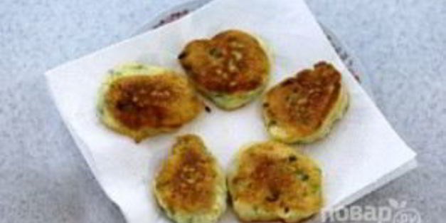 оладьи с луком