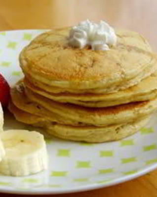 Оладьи с манкой