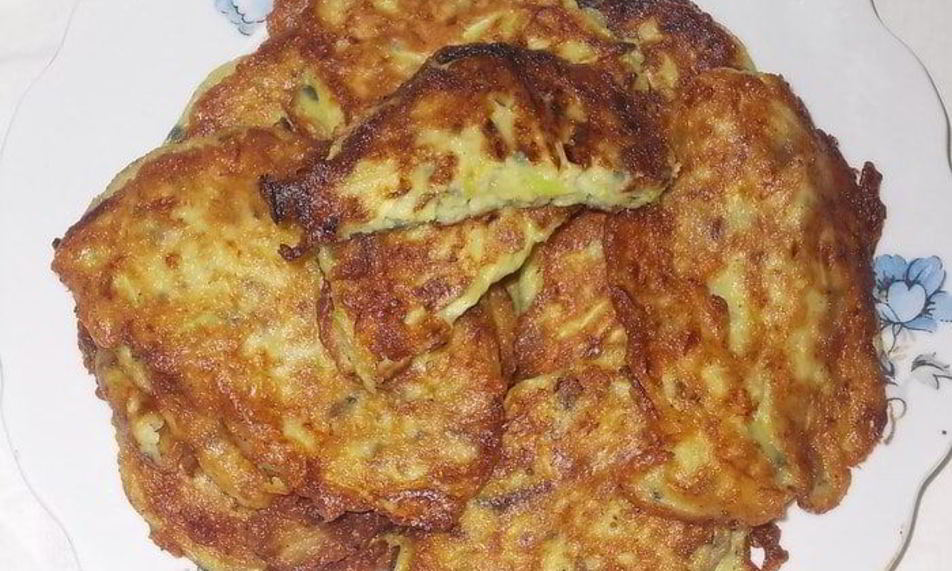 Рецепт оладьи с моцареллой