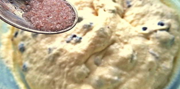 оладьи с шоколадно-ягодной добавкой