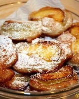 Оладьи с яблоками