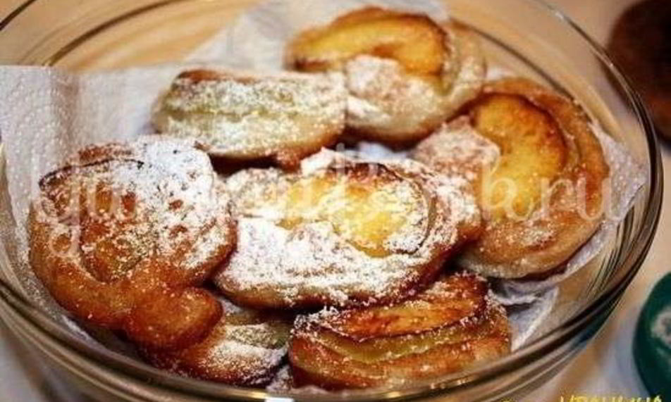 Рецепт оладьи с яблоками