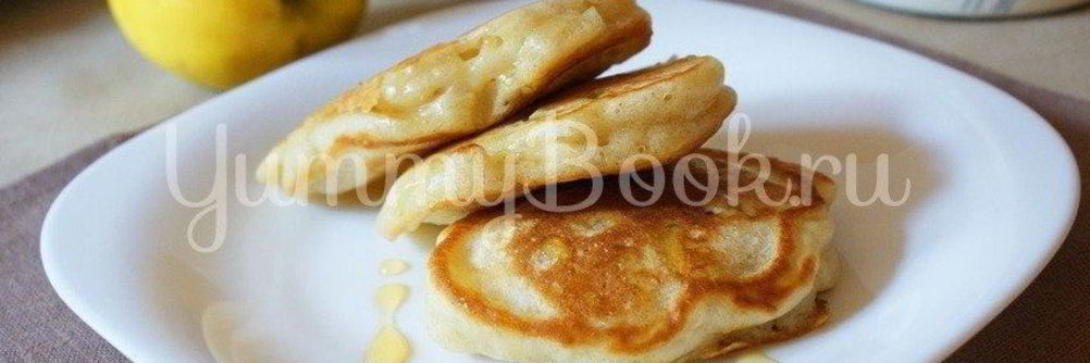 Оладьи с яблоком