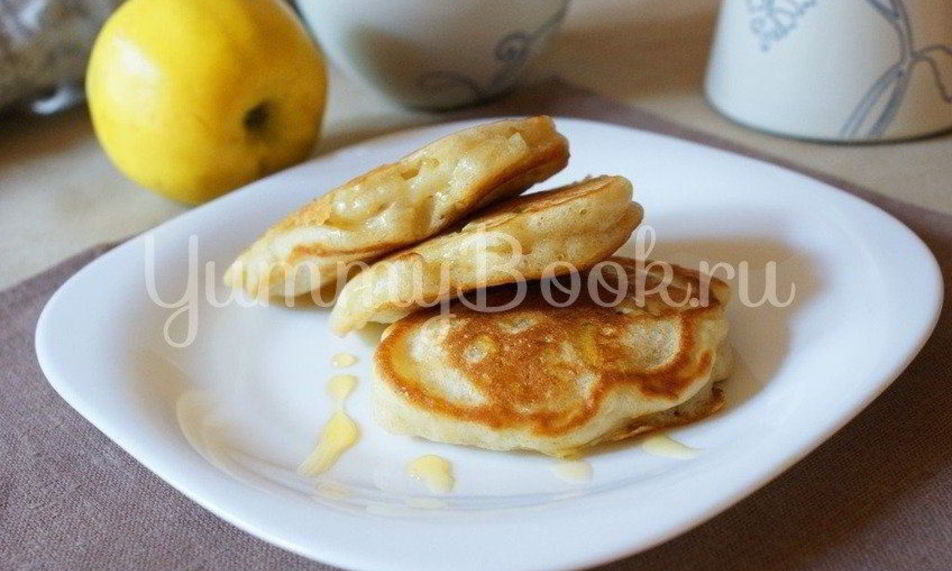 Рецепт оладьи с яблоком