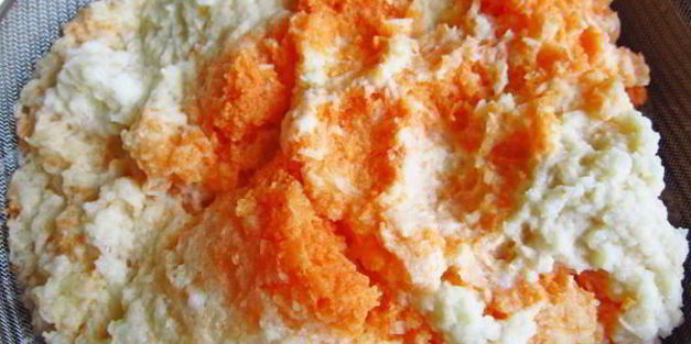 овощные оладьи с мясом