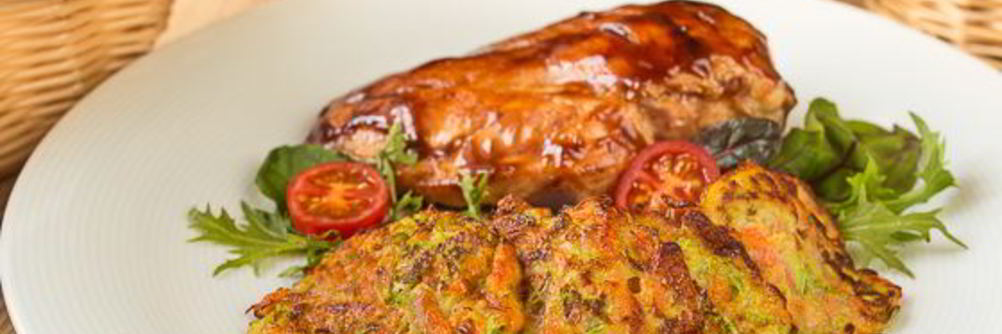 Овощные оладьи