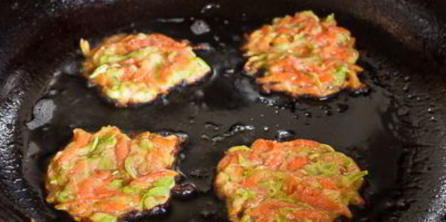 овощные оладьи