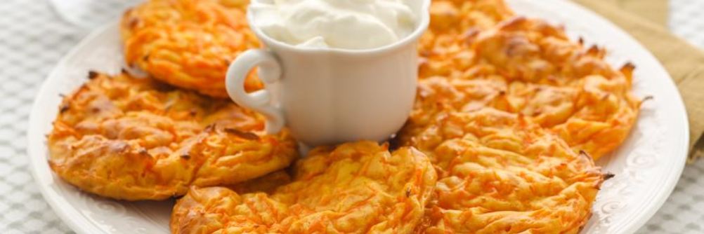 Печеные оладьи из тыквы