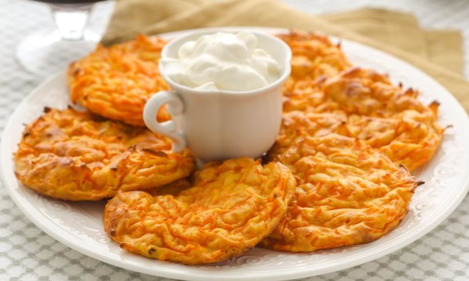 Рецепт печеные оладьи из тыквы