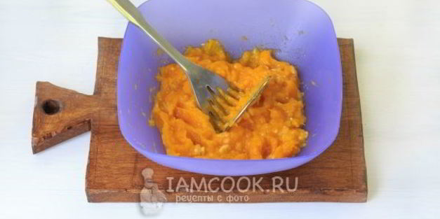 постные оладьи из тыквы