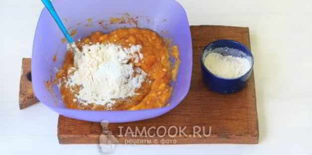 постные оладьи из тыквы