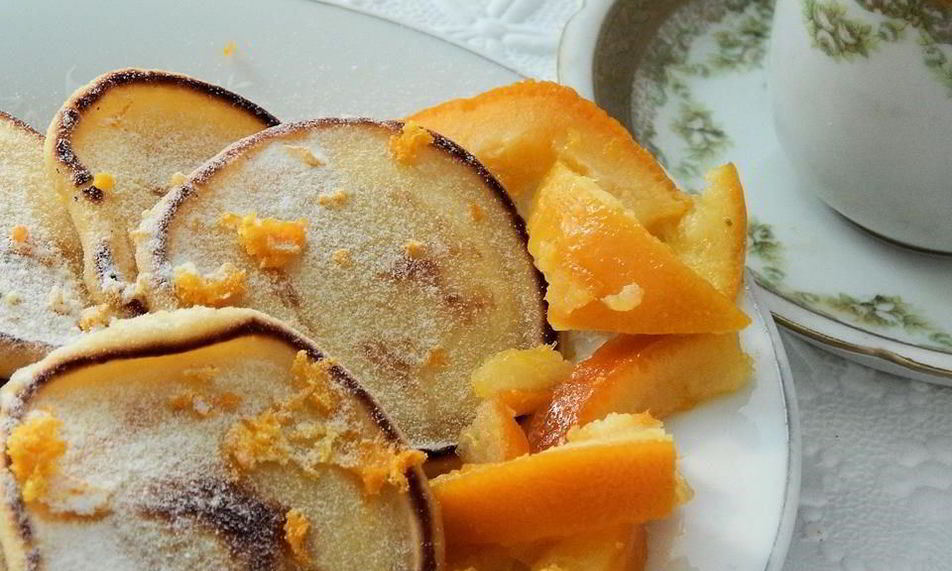 Рецепт постные оладьи на апельсиновом соке