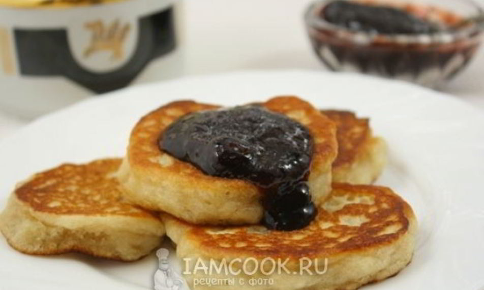 Рецепт постные оладьи с яблоками