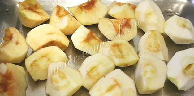 постные оладьи с яблоками