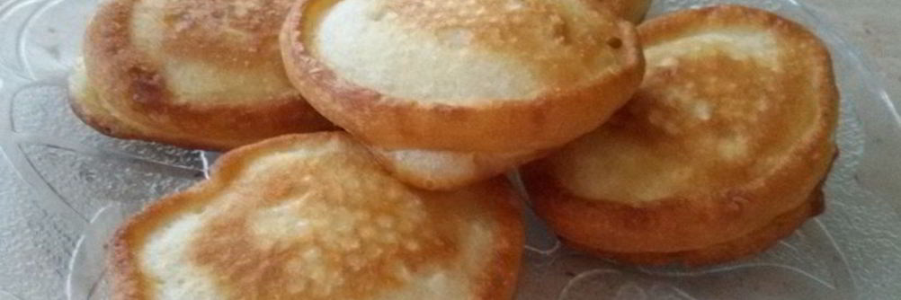 Пышные оладьи на кефире