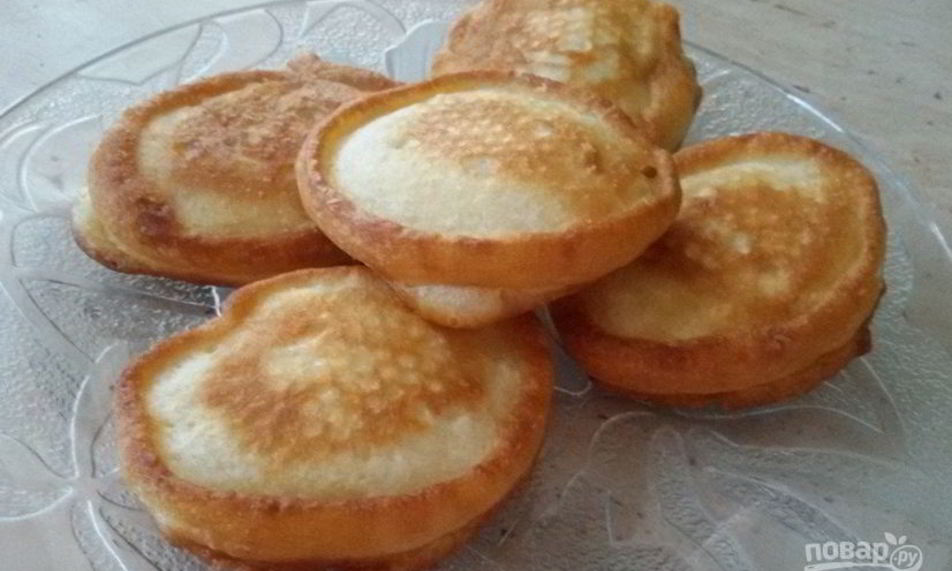 Рецепт пышные оладьи на кефире