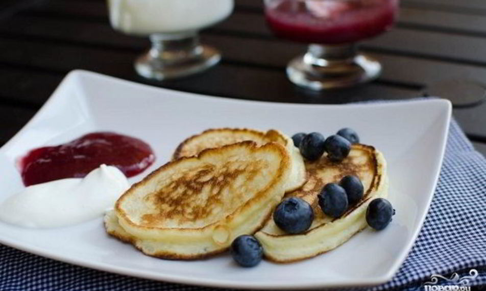 Рецепт пышные оладьи на молоке без дрожжей