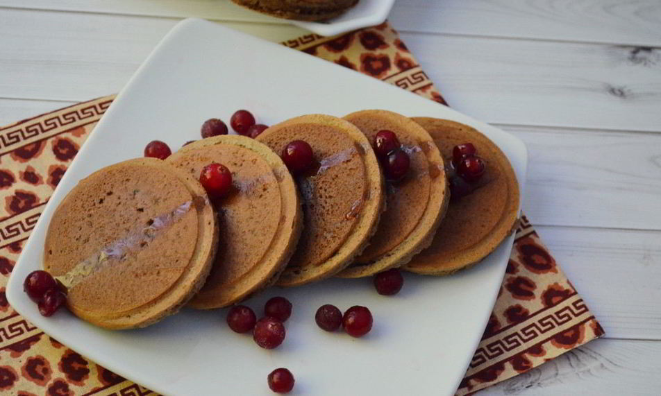 Рецепт шоколадные оладьи