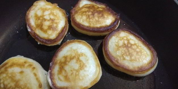 сметанные оладьи